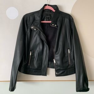 Black NEW Dynamite Leather Jacket